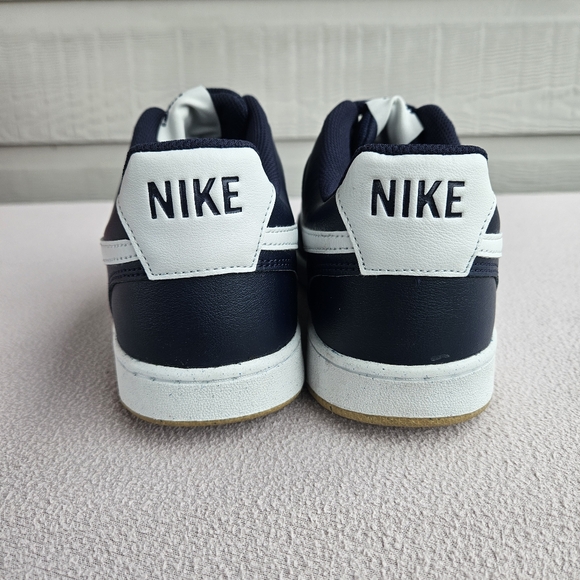 Nike Court Vision Low Sneaker Men SZ 10.5 Obsidian Summit White Blue FZ5547-400 - Picture 7 of 11